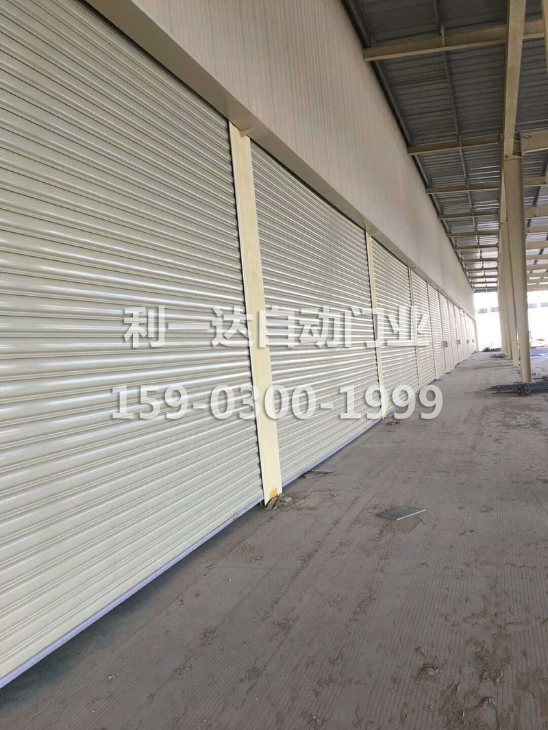 利達(dá)門業(yè)電動(dòng)抗風(fēng)門工程案例